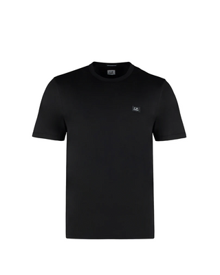 C.P. Company Logo Cotton T-Shirt Black