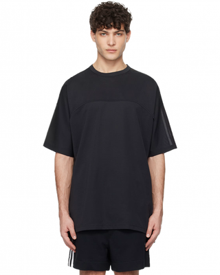 Y-3 Mesh 3-Stripes T-Shirt Black JL8312