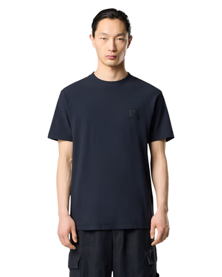 Stone Island Ghost 2100008 Crepe Cotton Jersey T-Shirt Navy Blue