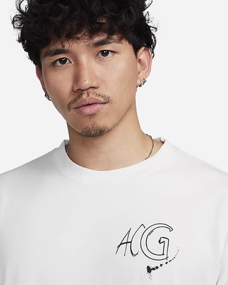 Nike ACG Logo Long-Sleeve T-Shirt White FJ2136-121