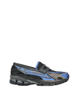 Black Cement Blue Gemstone