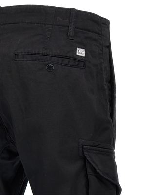 C.P. Company Lens Cargo Pants Black RFCMPA731A005529G