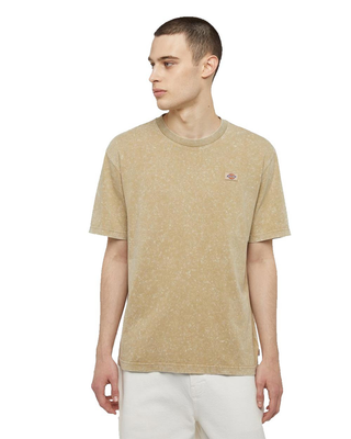 Dickies Newington Cotton Crew-Neck T-Shirt Sandstone