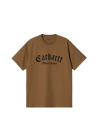 Carhartt WIP S/S Onyx T-Shirt Hamilton Brown