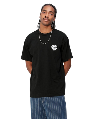 Carhartt Wip S/S Heart Bandana T-Shirt Black