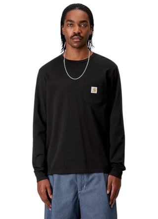Carhartt WIP L/S Pocket T-Shirt Black