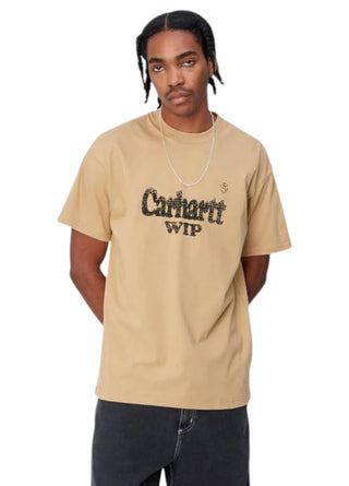 Carhartt WIP S/S Spree Halftone T-Shirt Light Brown