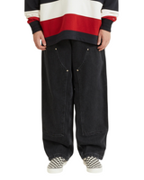 Double Knee Pants Black