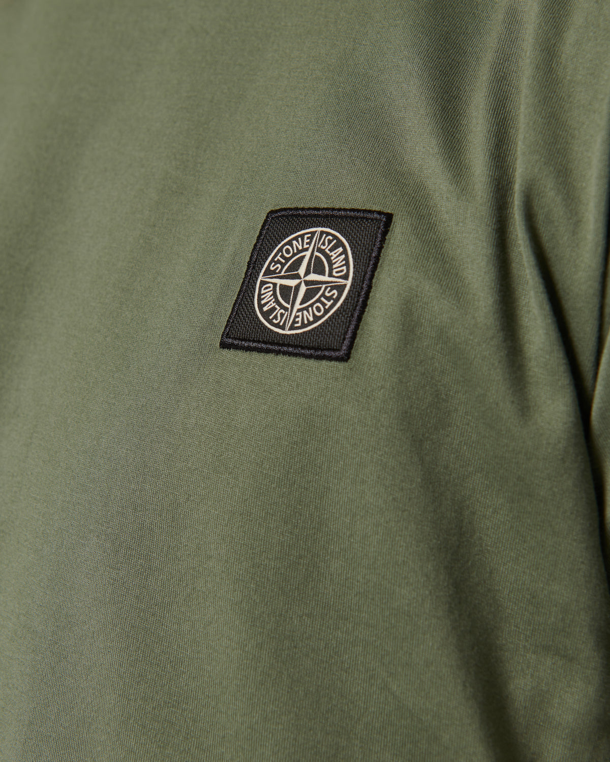 Stone Island 24113 Logo T-shirt Green