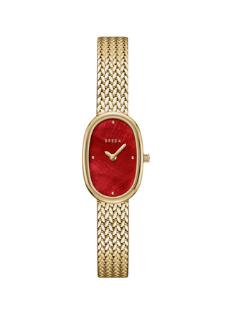 Breda Jane Tethered Small 18mm Gold/Scarlet 1757E