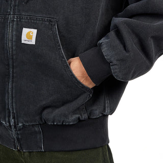 Carhartt WIP OG Active J140 Jacket Maitland Denim Black Stone Washed