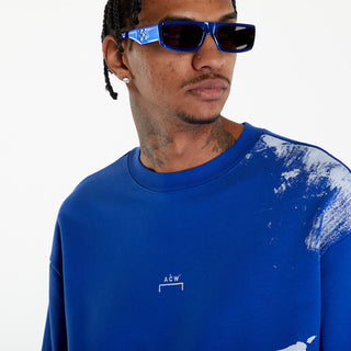 A-Cold-Wall SS24 Brushstroke Crewneck Volt Blue