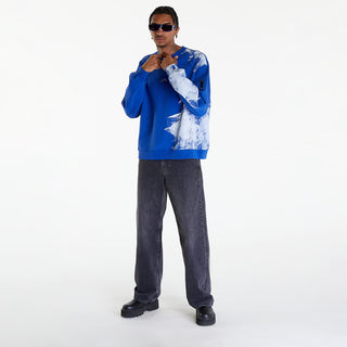 A-Cold-Wall SS24 Brushstroke Crewneck Volt Blue