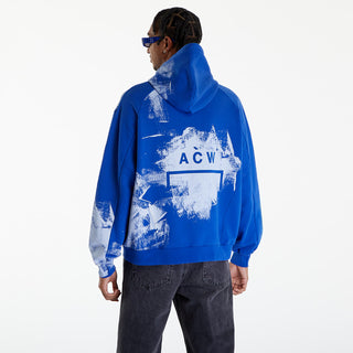 A-Cold-Wall SS24 Brushstroke Hoodie Volt Blue