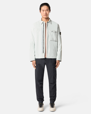 Stone Island 4100011 SOFT SHELL-R E.DYE TECHNOLOGY Jacket Sky Blue