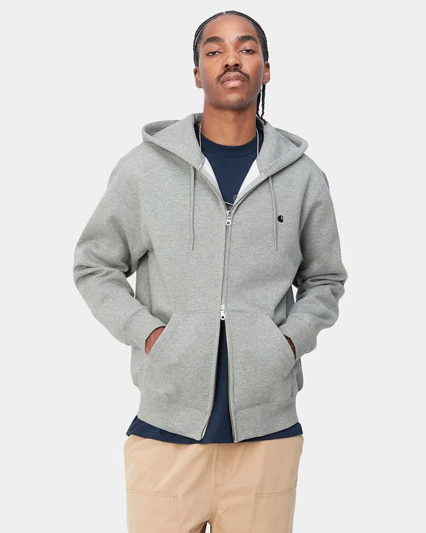 Carhartt WIP Hooded Madison Jacket Grey