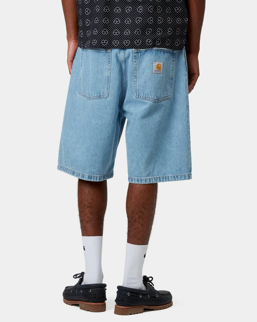 Carhartt WIP Brandon Short Stone Bleached Blue