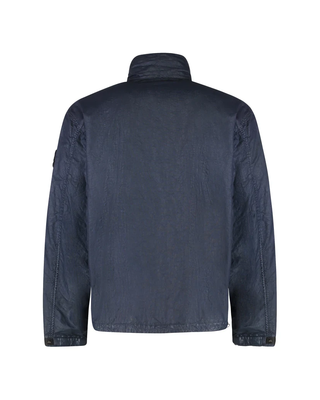 Stone Island 4100067 Organic Look Nylon PANAMA-TC Jacket Navy Blue