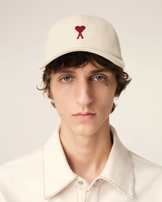 AMI Paris ADC Cap White Cream