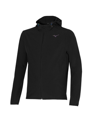 Mizuno Men's Infinity Hooded Jacket Black