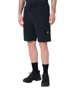 Stone Island 6200012 Cotton Bermuda Shorts Navy Blue