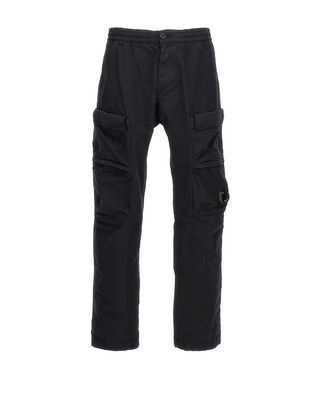 C.P. Company Microreps Regular Cargo Pants Black