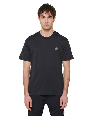 Stone Island 24113 Logo T-shirt Blue