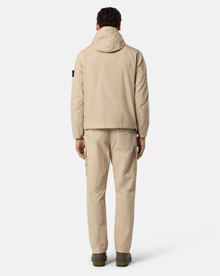 Stone Island Q100012 Canvas Weave Cotton Jacket Desert Beige