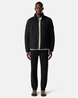 Stone Island 4100106 SEAMLESS TUNNEL NYLON DOWN-TC Down Jacket Black