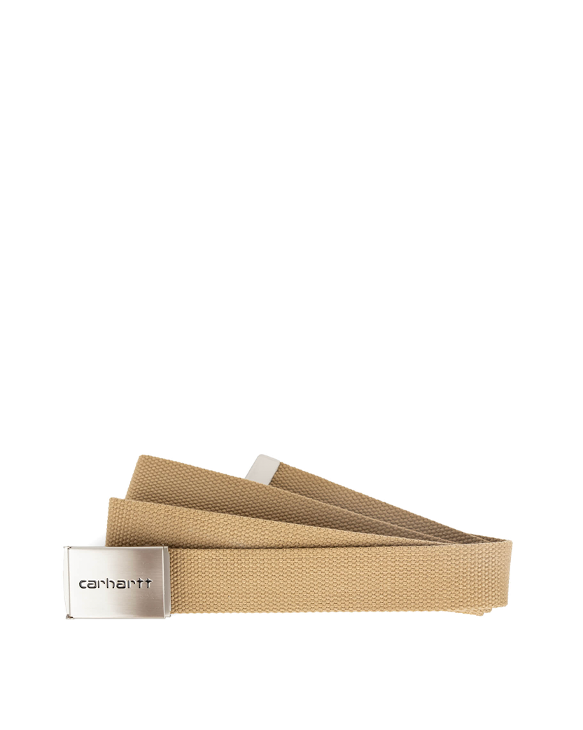 Carhartt WIP Clip Belt Chrome Leather