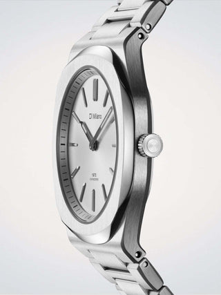 D1 Milano Silver Mellow 34 mm Silver UHBL01