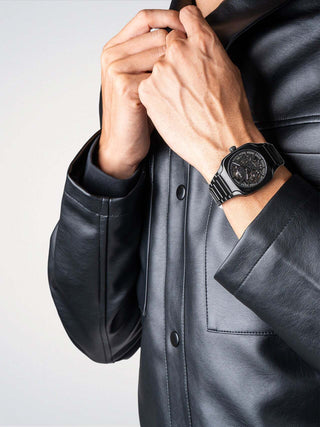 D1 Milano Square Bracelet 37 mm Soot Depth SLBJ02