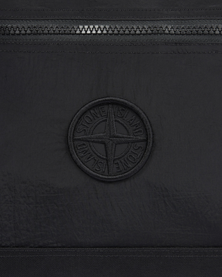 Stone Island 9200008 NYLON METAL IN ECONYL® Padded Laptop Case Black