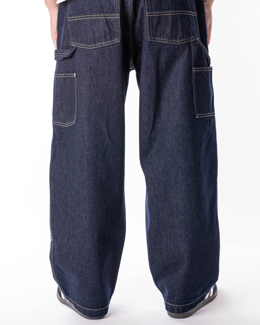 Carhartt WIP Nash DK Pant Rinsed Blue