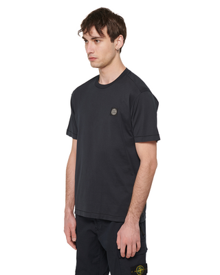 Stone Island 24113 Logo T-shirt Blue