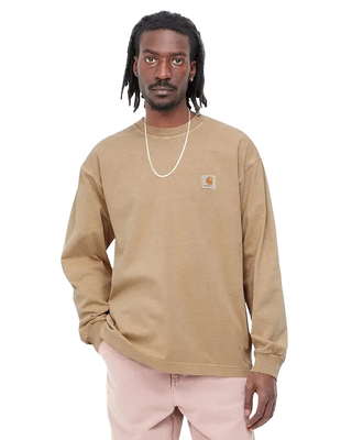 Carhartt Wip Long Sleeve Vista T-Shirt Brown