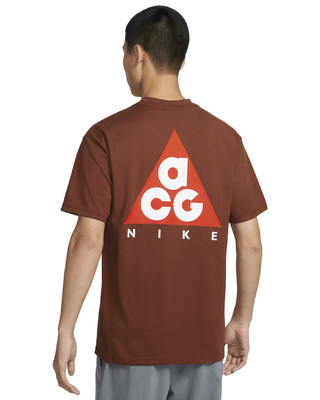 Nike ACG Logo Loose-Fit T-Shirt Brown HJ0799-245