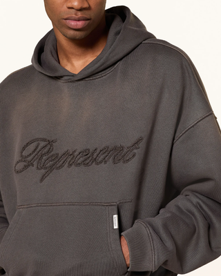 Represent REVERSE APPLIQUE HOODIE After Dark MLM100160-17