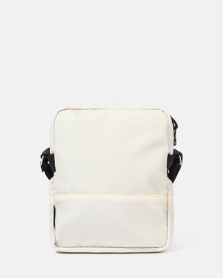 Stone Island 9200011 RESIN TREATED CORDURA Pouch Bag Ivory