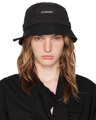 Jacquemus 'Le Bob Gadjo' Bucket Hat Black