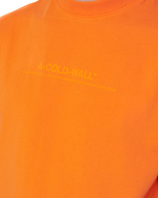 A-Cold-Wall SS24 Discourse T-shirt Rich Orange