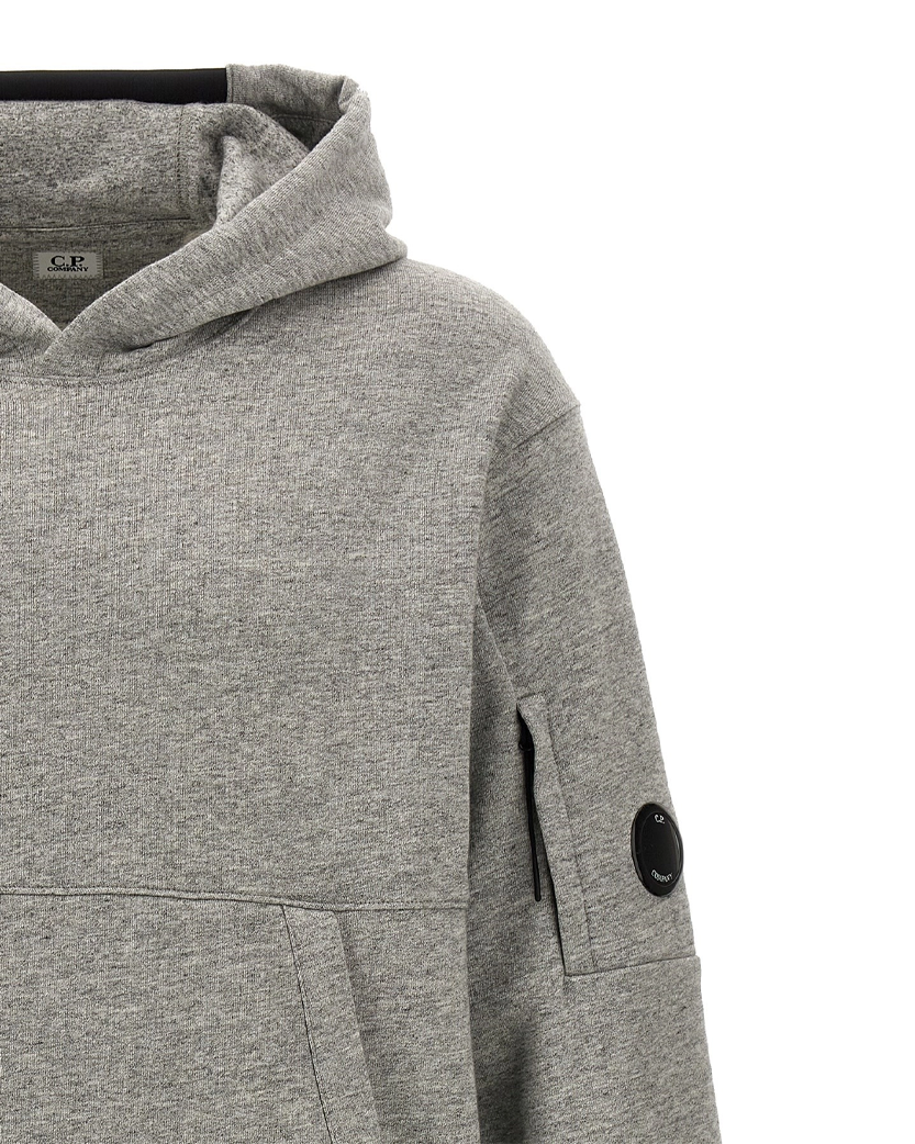 C.P. Company Diagonal Raised Hoodie Grey RCCMSS714A005086W