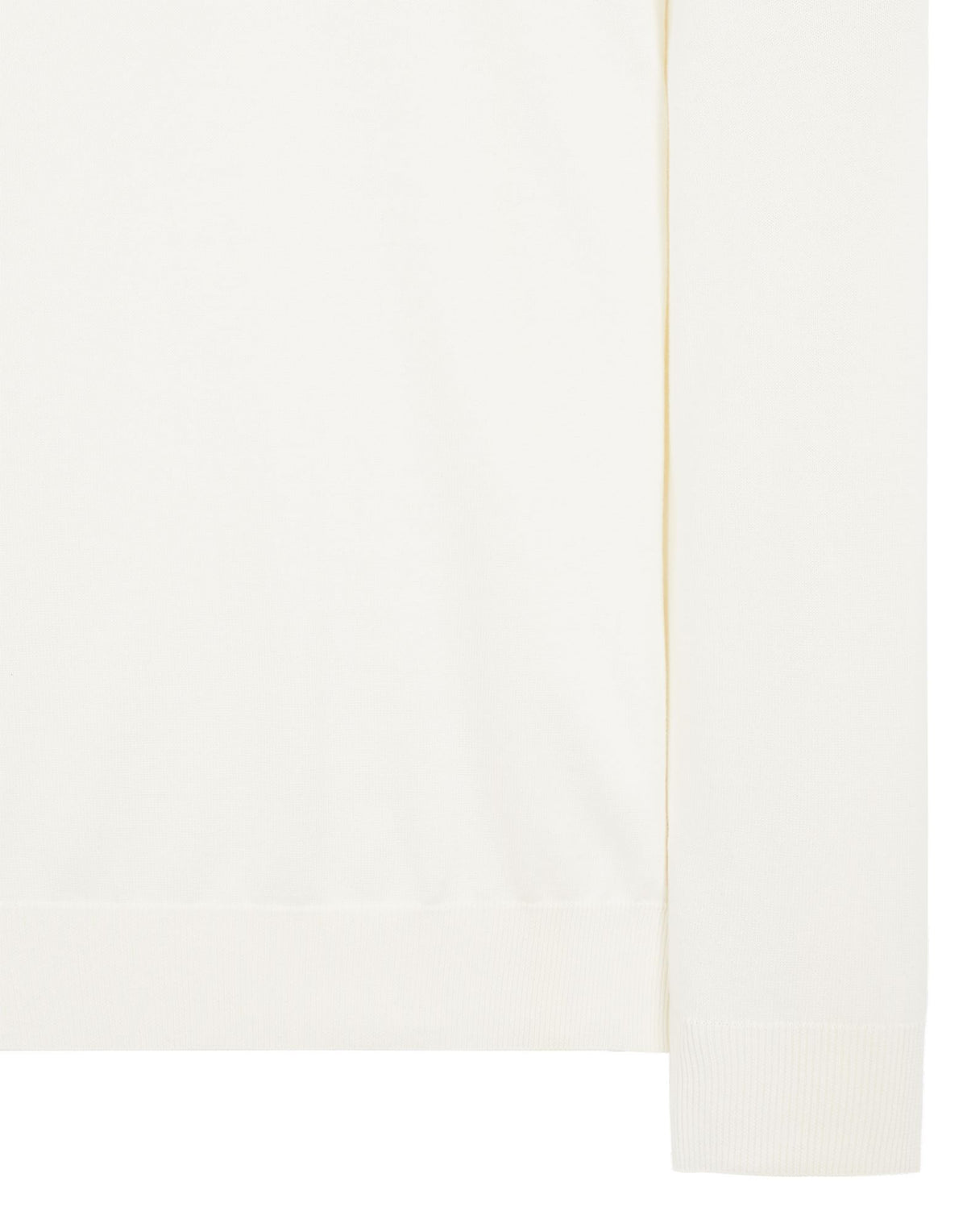 Stone Island 540B2 Logo Sweater White