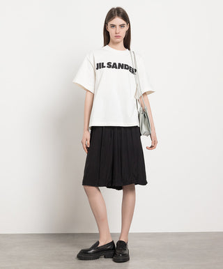 Jil Sander Logo Print T-shirt White