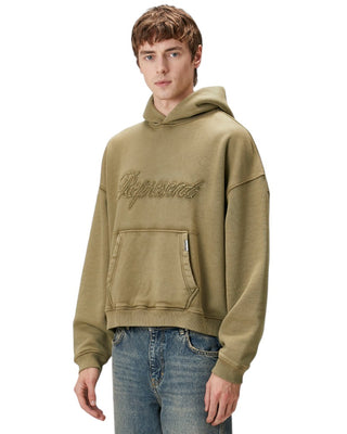 Represent REVERSE APPLIQUE HOODIE Vintage Khaki MLM100160-59