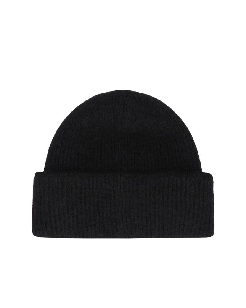 Jacquemus Grosgrain Beanie Black