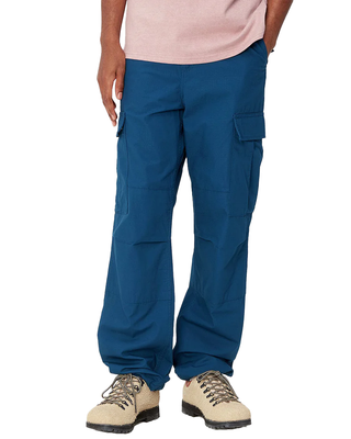 Carhartt WIP Cotton Regular Cargo Columbia Ripstop Pant Blue