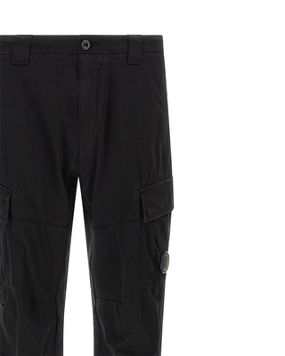 C.P. Company Lens Cargo Pants Black RSCMPA743A005694G