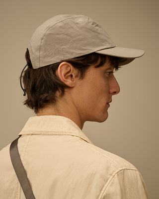 C.P. Company Plain Paper Touch Cap Dove Grey 20CMAC049A110188G