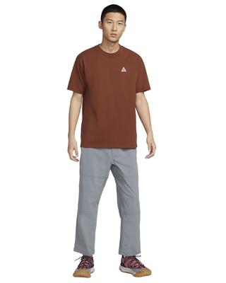 Nike ACG Logo Loose-Fit T-Shirt Brown HJ0799-245